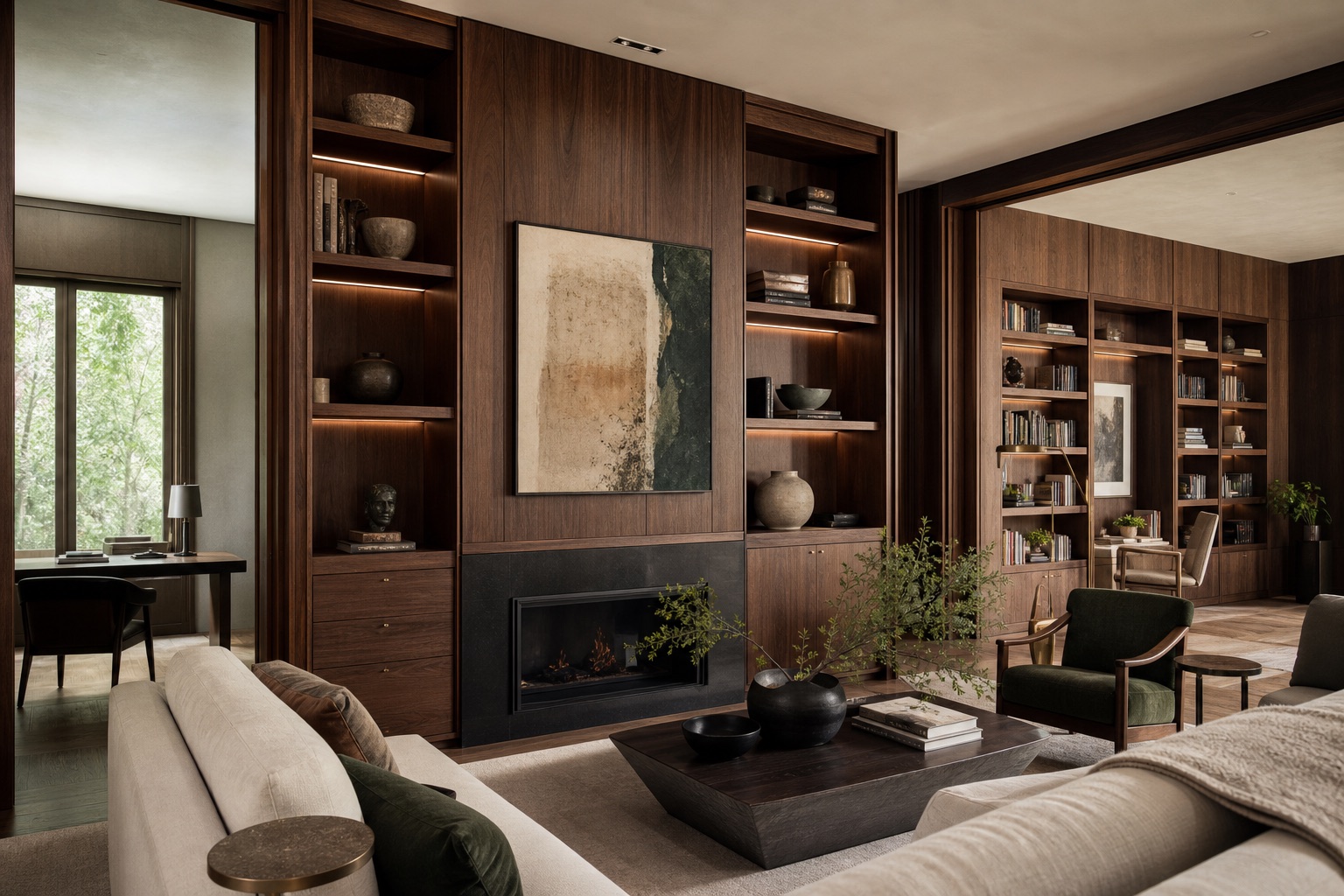 Completed Forest House Interiors